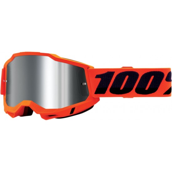 Oculos 100% Accuri 2 Neon Orange Oculos 100% Accuri 2 Neon Orange