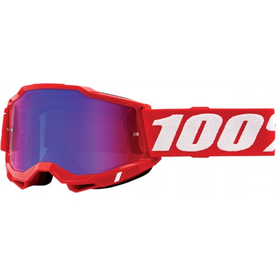 Oculos Criança 100% Accuri 2 Neon Red