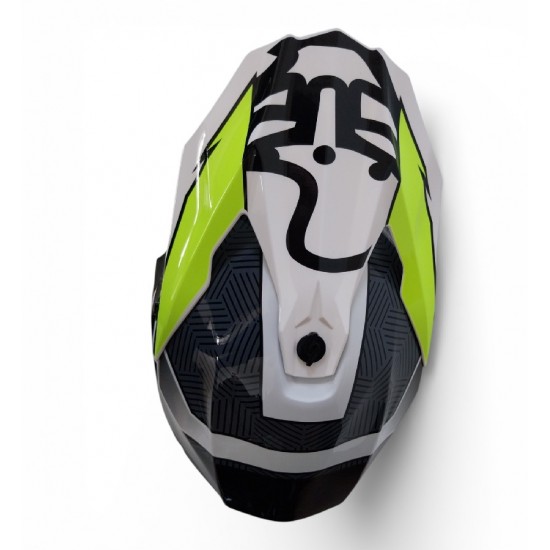 Capacete IMS Revo Black / Yellow Fluo / White