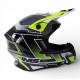 Capacete IMS Revo Black / Yellow Fluo / White