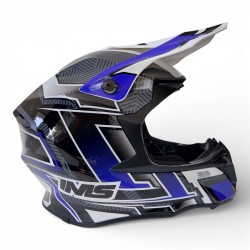 Capacete IMS Revo Black / Blue / White