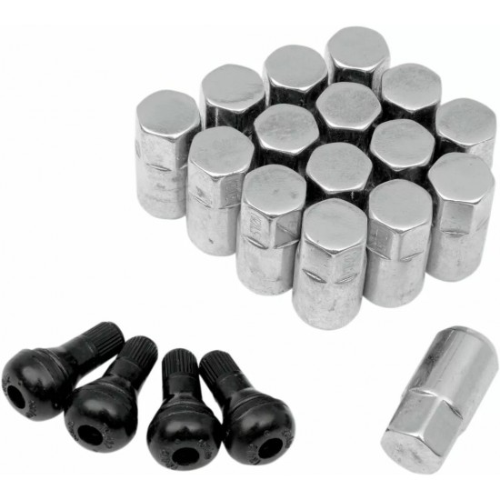 Kit Porcas Moose Racing M12x1.5 Conicas Jante Atv / Utv