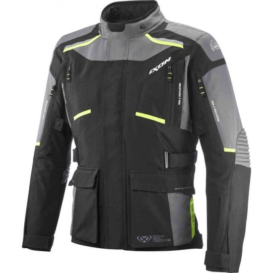 Casaco Ixon MIDGARD Black / Gray / Neon