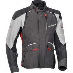 Casaco Ixon BALDER Black / Gray / Red