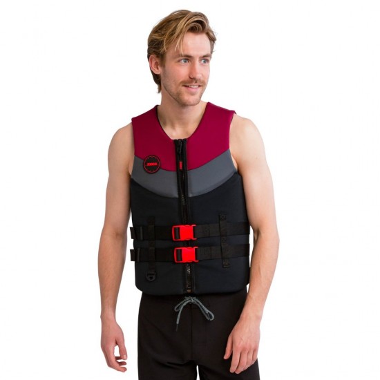 Colete Salva-Vidas Jobe Neoprene Burgundy Red