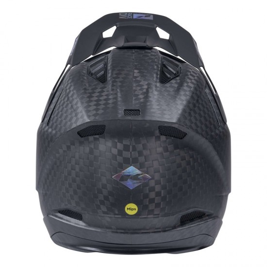 Capacete Kenny Titanium Big Carbon Matt Holographic Black