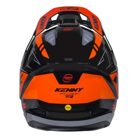 Capacete Kenny Titanium Graphic Black / Orange