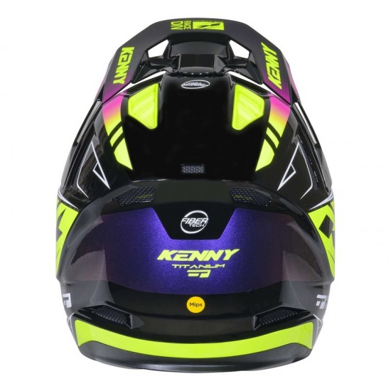 Capacete Kenny Titanium Graphic Purple