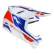 Capacete Kenny Titanium Graphic Patriot Blue / Orange