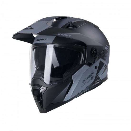 Capacete Kenny Extreme Black / Grey