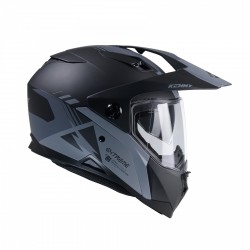 Capacete Kenny Extreme Black / Grey