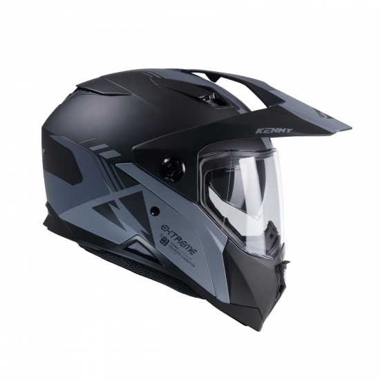 Capacete Kenny Extreme Black / Grey