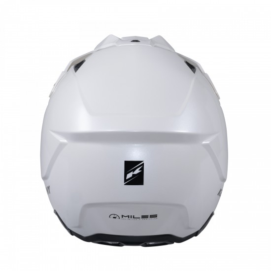 Capacete Kenny Miles Solid White
