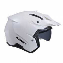 Capacete Kenny Miles Solid White
