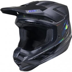 Capacete Kenny Titanium Carbon Matt Holographic Black