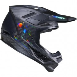 Capacete Kenny Titanium Carbon Matt Holographic Black