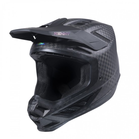 Capacete Kenny Titanium Big Carbon Matt Holographic Black