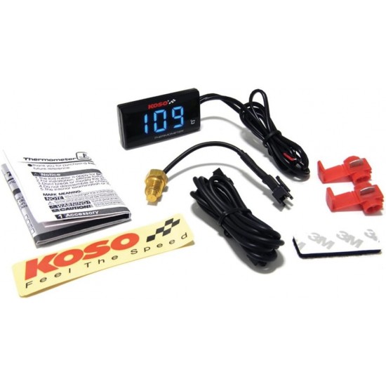 Medidor De Temperatura Agua Super Slim Koso 