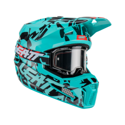 Capacete Leatt 3.5 V23 Fuel c/ Oculos