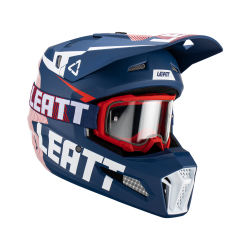 Capacete Leatt 3.5 V23 Royal c/ Oculos