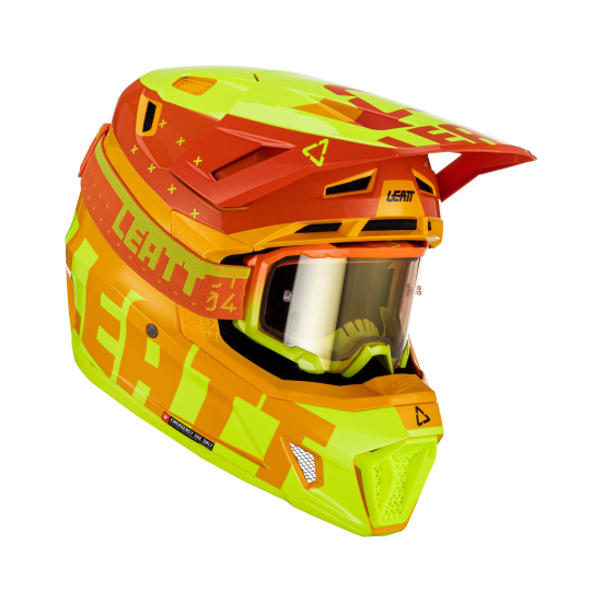 Capacete Leatt 7.5 V23 Citrus c/ Oculos