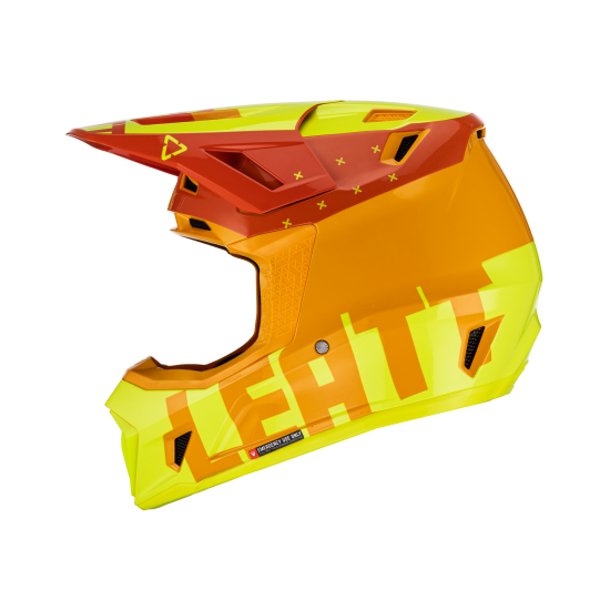 Capacete Leatt 7.5 V23 Citrus c/ Oculos
