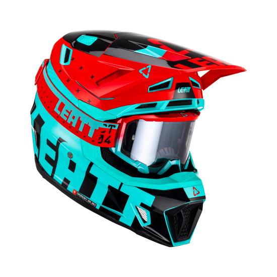 Capacete Leatt 7.5 V23 Fuel c/ Oculos
