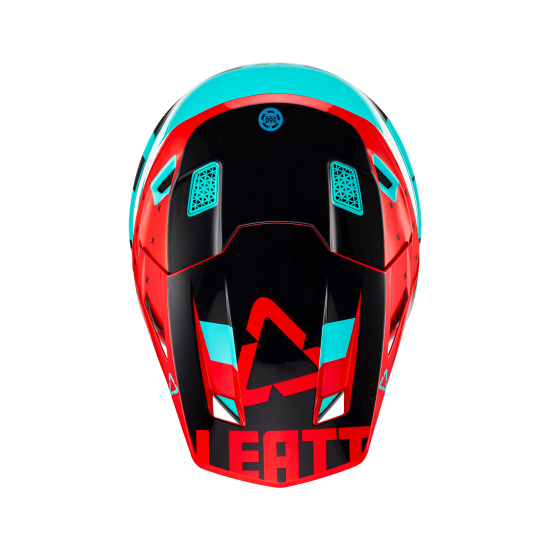 Capacete Leatt 7.5 V23 Fuel c/ Oculos