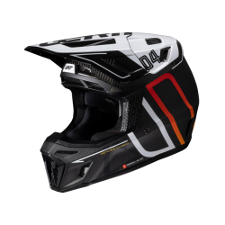 Capacete Leatt 9.5 V25 Carbon / Black c/ Oculos