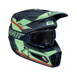 Capacete Leatt 3.5 V25 Matcha c/ Oculos