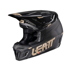 Capacete Leatt 9.5 V25 Carbon / Black c/ Oculos