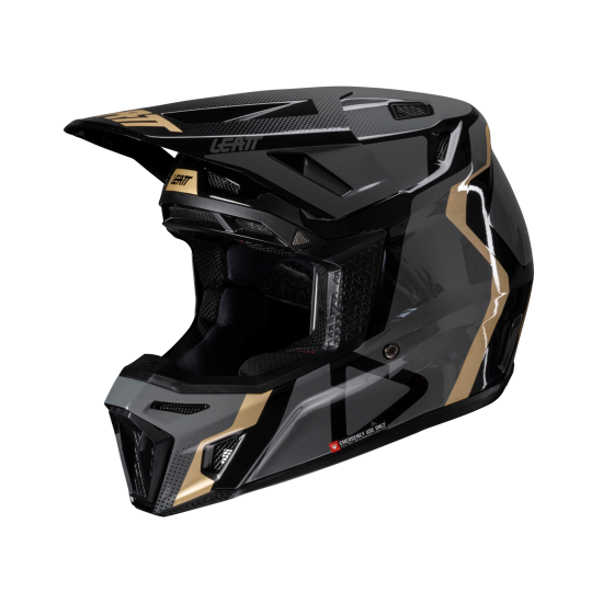 Capacete Leatt 8.5 V25 Black c/ Oculos