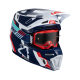 Capacete Leatt 8.5 V25 Royal c/ Oculos
