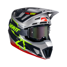 Capacete Leatt 7.5 V25 Steel c/ Oculos