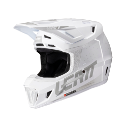 Capacete Leatt 7.5 V25 White c/ Oculos