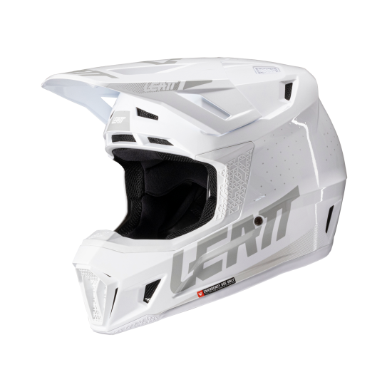Capacete Leatt 7.5 V25 White c/ Oculos