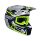 Capacete Leatt 3.5 V25 Steel c/ Oculos