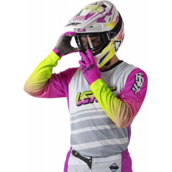 Equipamento (Calça + Camisola) Leatt 3.5 V6 Retro Pink