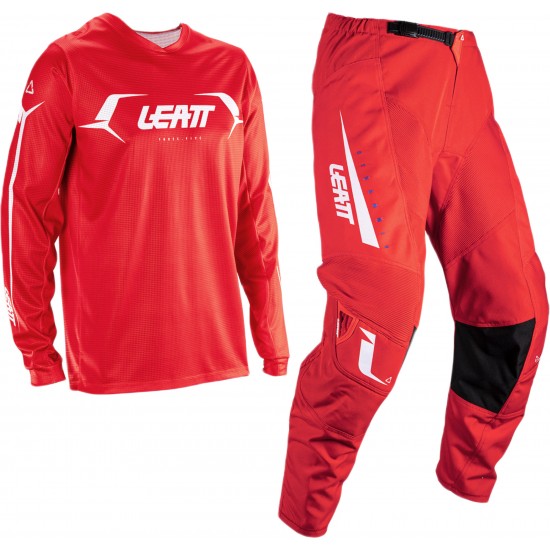 Equipamento (Calça + Camisola) Leatt 3.5 V6 Red