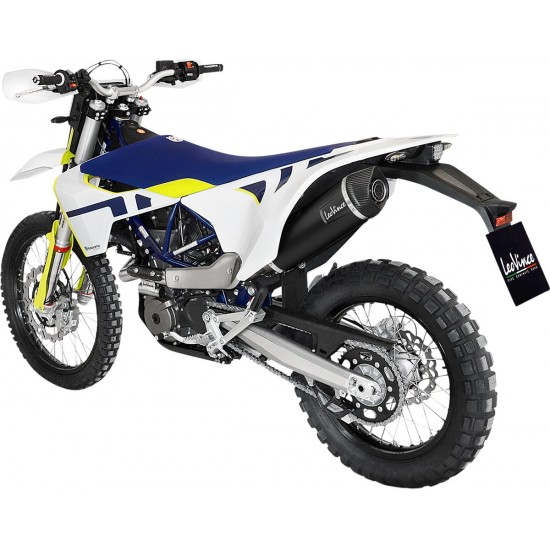 Escape Completo LeoVince Nero Inox Husqvarna Escape Completo LeoVince Nero Inox Husqvarna