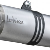 Ponteira Escape Leovince Slip-on X3 Suzuki Sim Aço Inox - Bocal