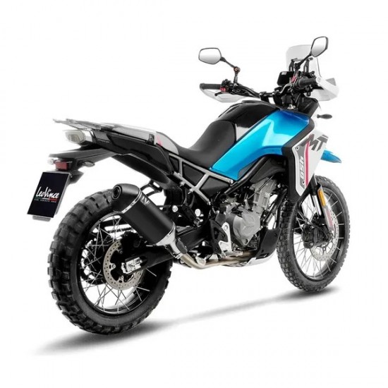 Ponteira Escape LeoVince Slip-On LV-14 Black Edition CF MOTO MT 450
