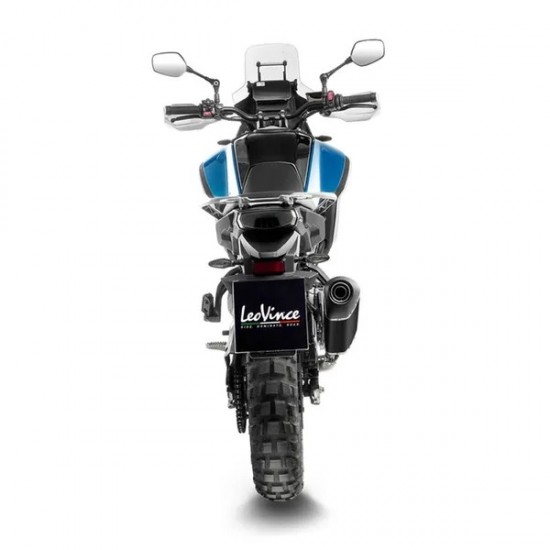 Ponteira Escape LeoVince Slip-On LV-14 Black Edition CF MOTO MT 450