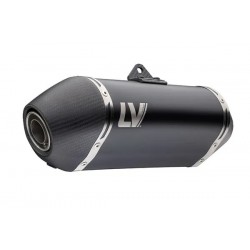 Ponteira Escape LeoVince Slip-On LV-14 Black Edition CF MOTO MT 450
