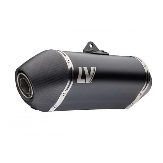 Ponteira Escape LeoVince Slip-On LV-14 Black Edition CF MOTO MT 450
