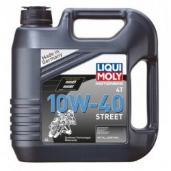Óleo Motor 4t Liqui Moly Street HC sintético 10w40 