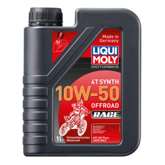 Óleo Motor 4T 100% Sintético Liqui Moly Synth Off-Road 10W50