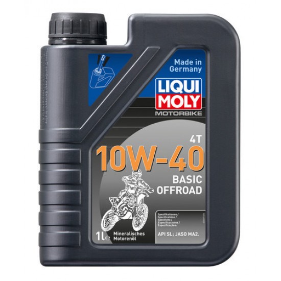 Óleo Motor 4t Mineral Liqui Moly Off-road Basic 10w40 