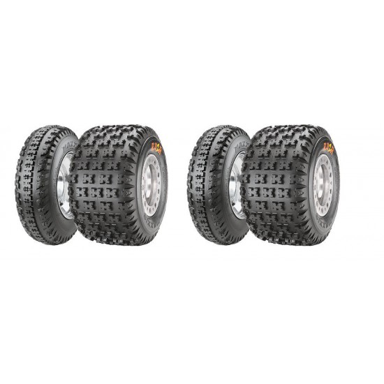 Kit Pneus Quad Todo Terreno Maxxis Razr 21x7-10 / 20x11-9