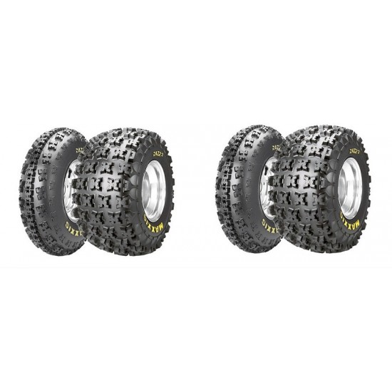 Kit Pneus Quad Todo Terreno Maxxis Razr2 21x7-10 / 20x11-9